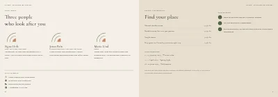 Pages 10–11 of Yoga retreat programme – 12 pages