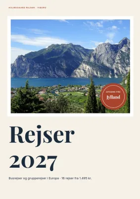 Rejsekatalog for busrejser – 64 sider
