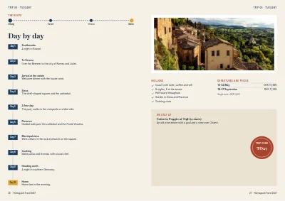 الصفحات 26–27 من Coach holiday catalogue – 64 pages