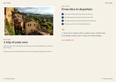 الصفحات 52–53 من Coach holiday catalogue – 64 pages