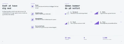Side 2–3 af Kom godt i gang med bredbånd – 8 sider