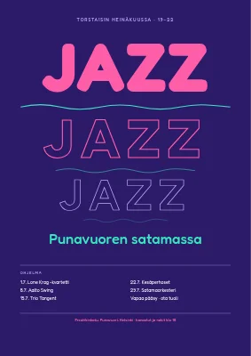 Satamajazz — sana kaikuu veden yllä