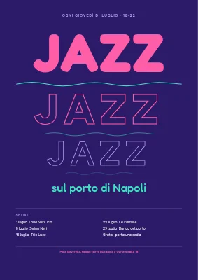Jazz al porto — la parola riecheggia sull'acqua