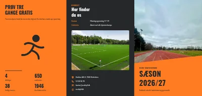 Idrætsforening: sæsonprogram