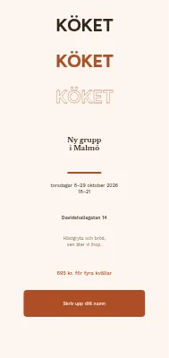 Matlagningskurs i Thisted