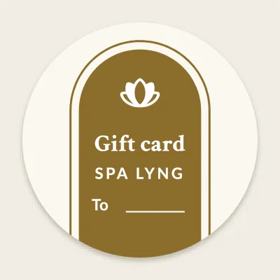 Spa gift card