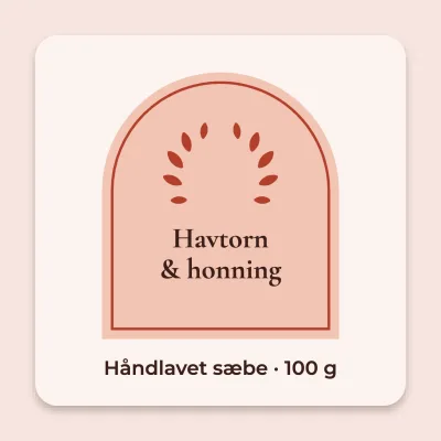 Sæbe med havtorn