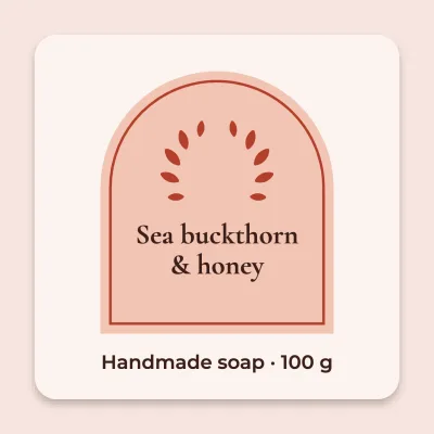 Sea buckthorn soap