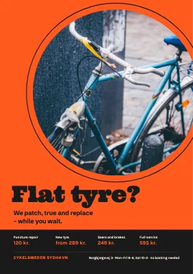 Bike workshop — repairs while you wait