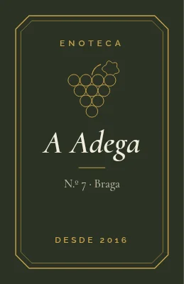 Rótulo de adega