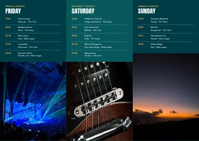 Σελίδα 2 του Music festival programme