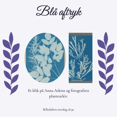 Blå aftryk · Botanisk brev