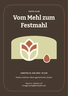 Vom Mehl zum Abendessen