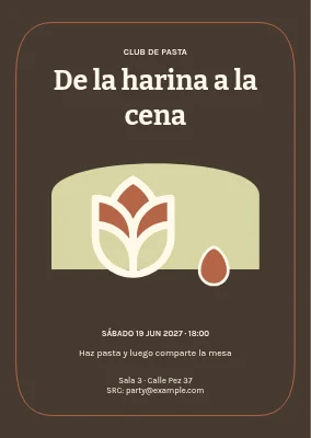 De la harina a la cena