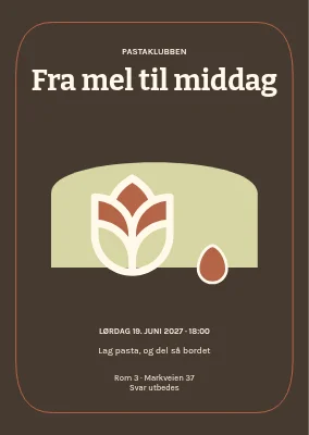 Fra mel til middag