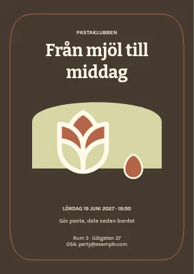 Från mjöl till middag