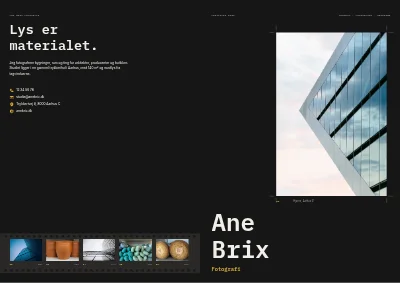 Omslag af Portfolio for produkt- og arkitekturfotograf – 20 sider
