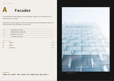 Side 4–5 af Portfolio for produkt- og arkitekturfotograf – 20 sider