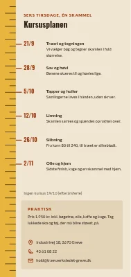 Side 2 af Snedkerkursus for begyndere i Greve