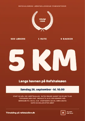 5 km-løb på Refshaleøen — filmplakat