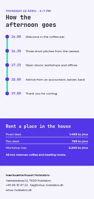 Page 2 of Open house at a startup hub in Holstebro
