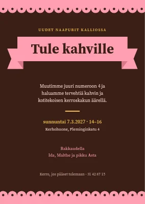 Kahvikutsu naapureille