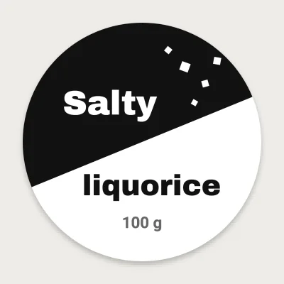 Salty liquorice diagonal