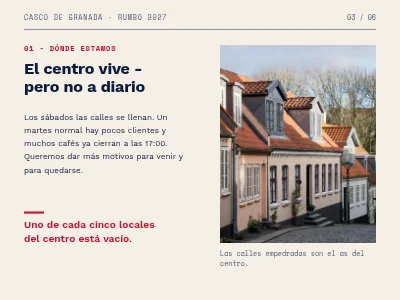 Página 3 de Estrategia 2027 — presentación editorial
