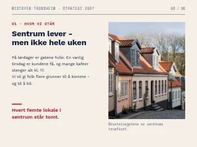 Side 3 av Strategi 2027 — redaksjonell presentasjon