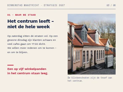 Pagina 3 van Strategie 2027 — redactionele presentatie