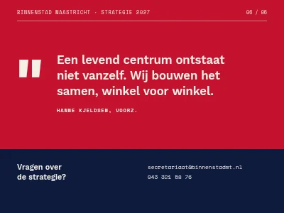 Pagina 6 van Strategie 2027 — redactionele presentatie