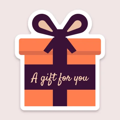 The gift with a bow