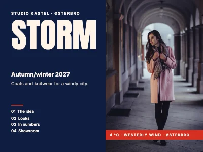 Fashion collection — autumn/winter lookbook