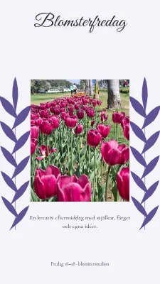 Blomsterfredag · botaniskt brev