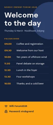 Conference roll-up — today’s programme