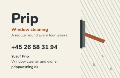 Squeegee sweep