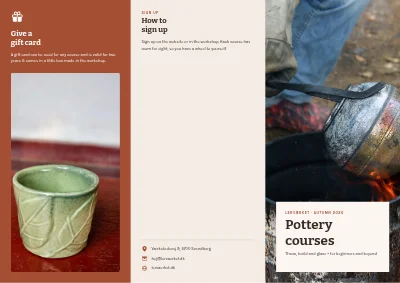 Pottery courses