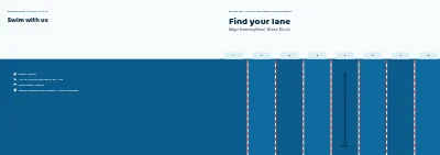 Cover of Class overview for a swimming school – 8 pages