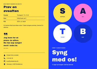 Koret søger nye sangere