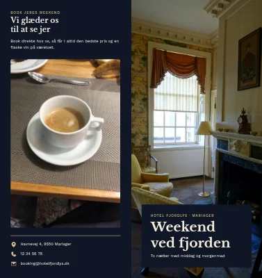 Weekendophold på hotel