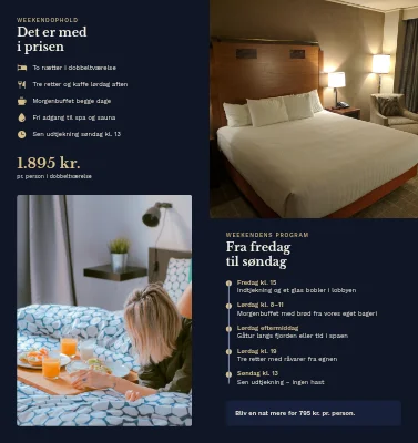 Side 2 af Weekendophold på hotel