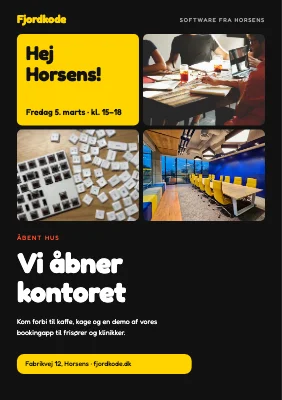 Softwarevirksomhed — åbent hus
