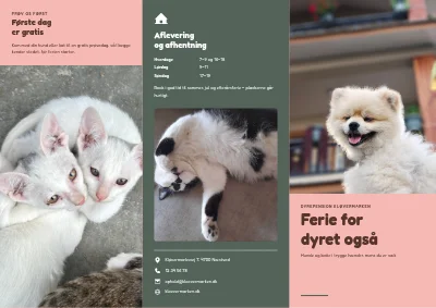 Dyrepension for hunde og katte