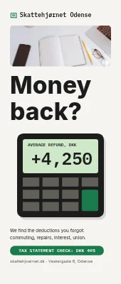 Tax advice roll-up — money back