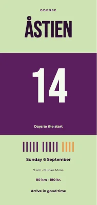 Countdown to Åstien in Odense