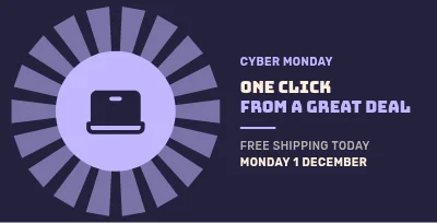 Cyber Monday – Retro character
