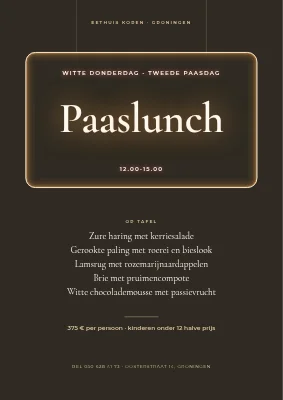Paaslunch in neon — restaurant in Herning