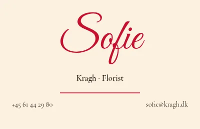 Sofie i skriveskrift