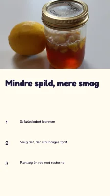 Side 2 af Mindre spild, mere smag · Farverig læring