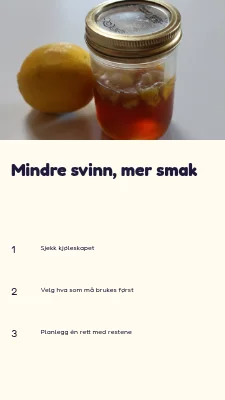 Side 2 av Mindre svinn, mer smak · livlig læring